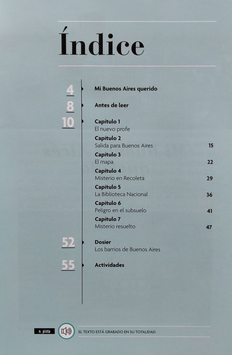 Leer y Aprender A1 Misterio En Buenos Aires + audio