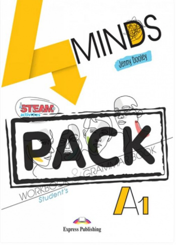4Minds A1 Workbook and Grammar Student's Book with Digibooks