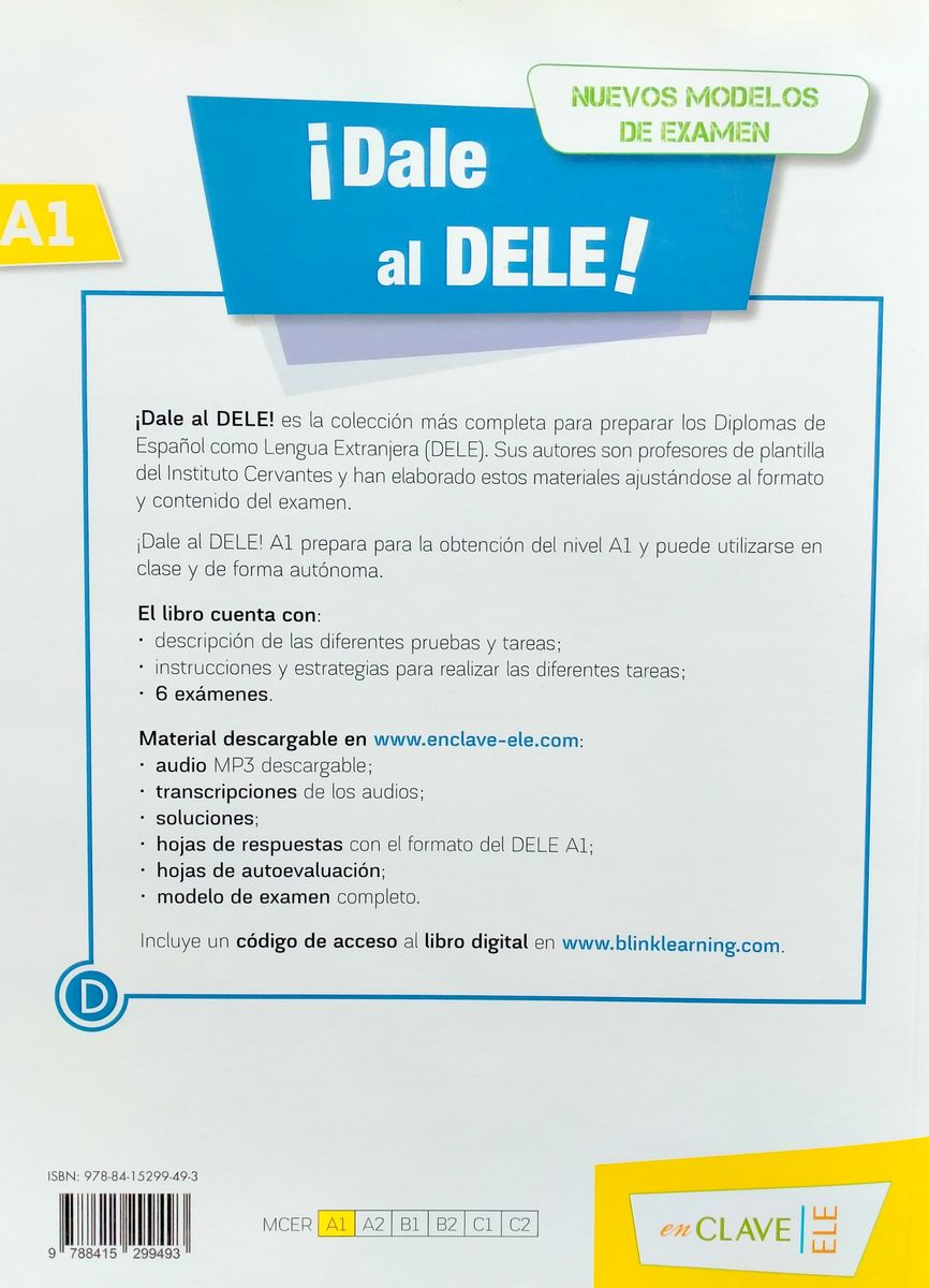 Dale al DELE A1 + Audio descargable