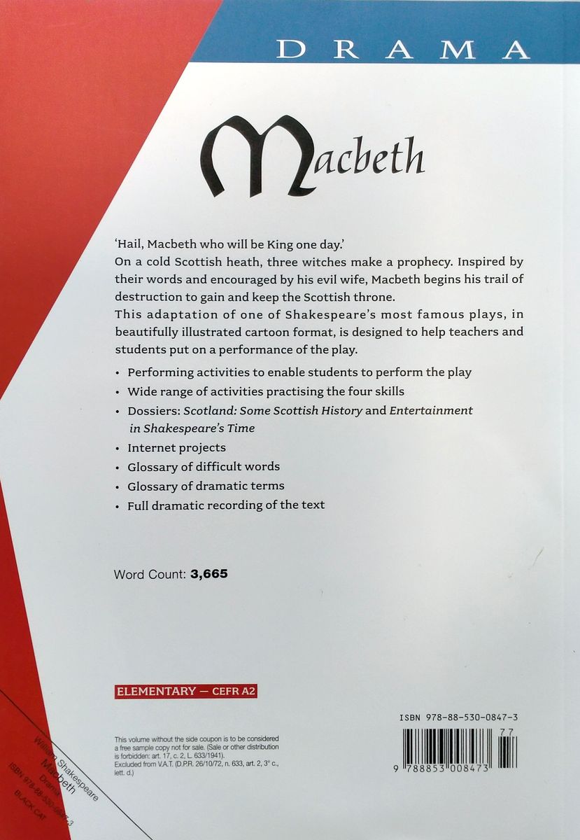 Drama Macbeth with Audio CD