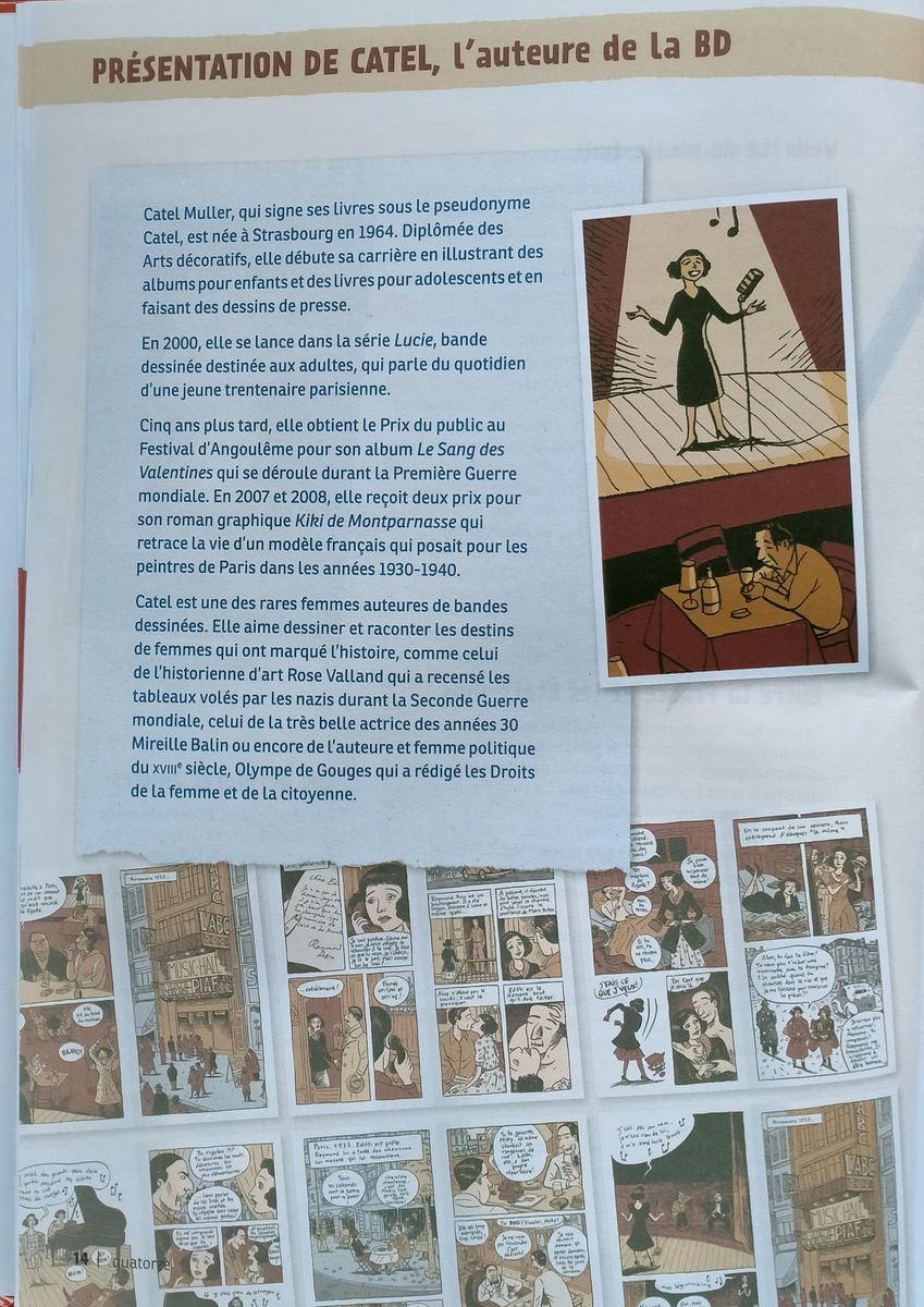 La France des annees 40 en chansons Bande dessin (French Edition) + 2 CD