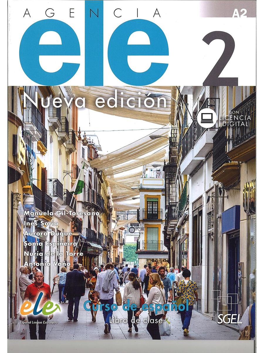 Agencia Ele 2 (A2) Nueva Edition Libro de Clase + web access