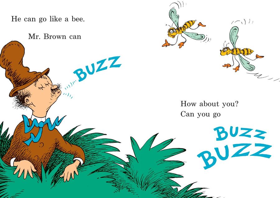 Mr. Brown Can Moo! Can You? Dr. Seuss Book