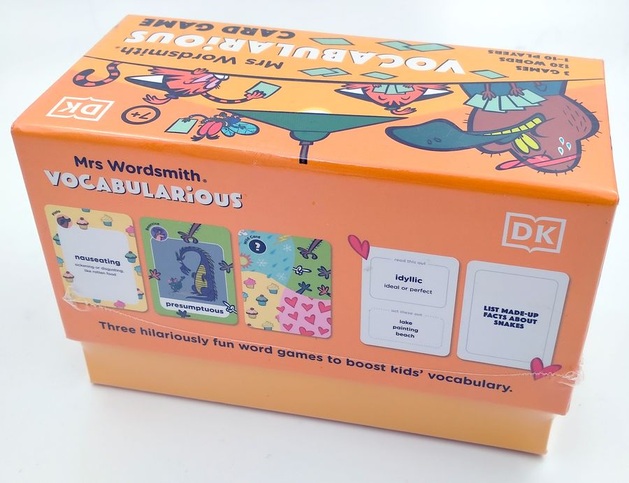 Mrs Wordsmith Vocabularious Ages 7-11 (Key Stage 2) Card Game