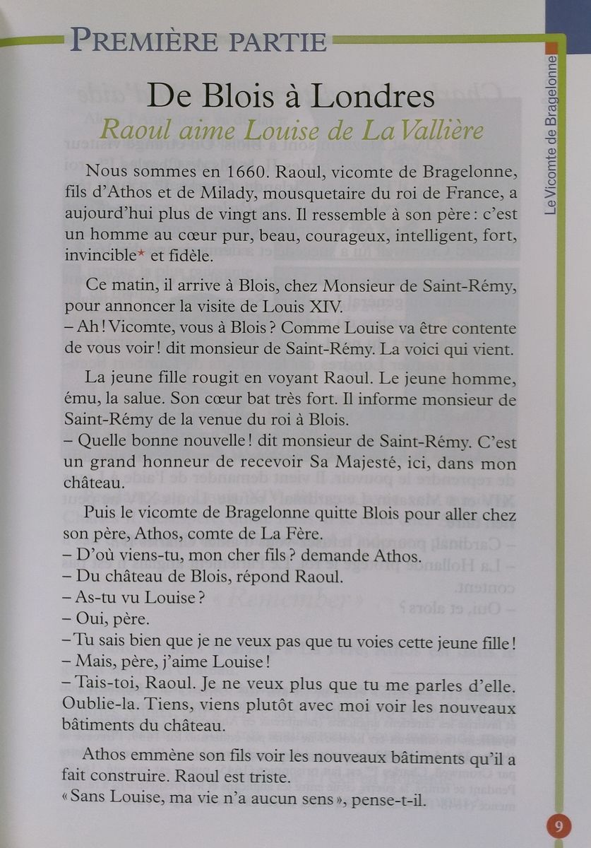 Lecture En Francais Facile 3 Le Vicomte de Bragelonne