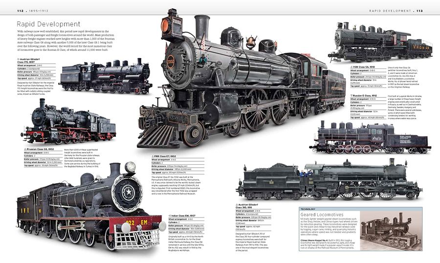 The Train Book The Definitive Visual History