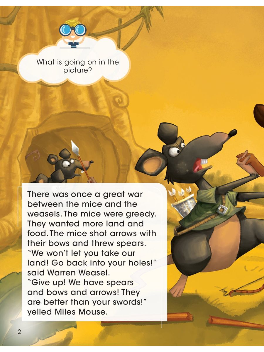 Short Tales 6 The Mice and the Weasels Student's Book with Digibook