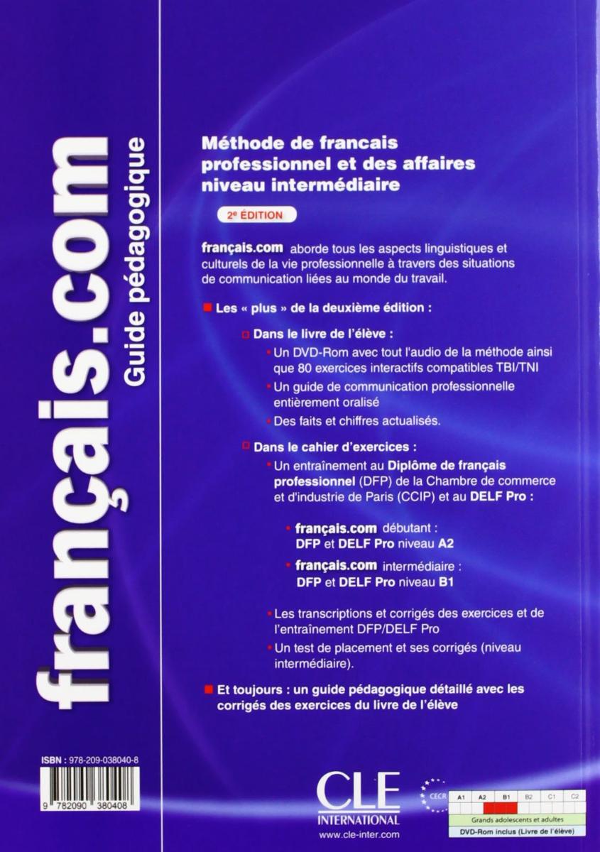 Francais.com Intermediaire 2eme edition Guide pedagogique