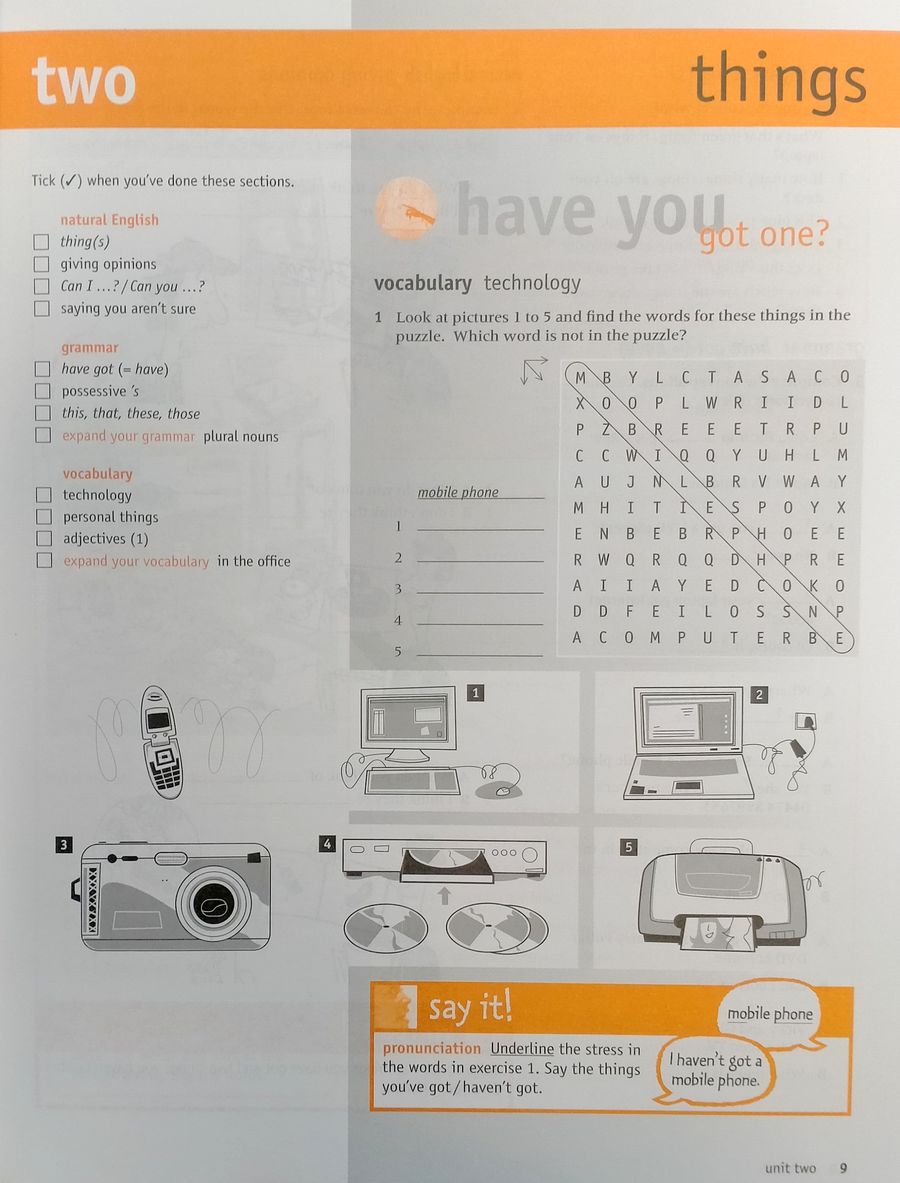 Natural English Elementary Workbook with Key