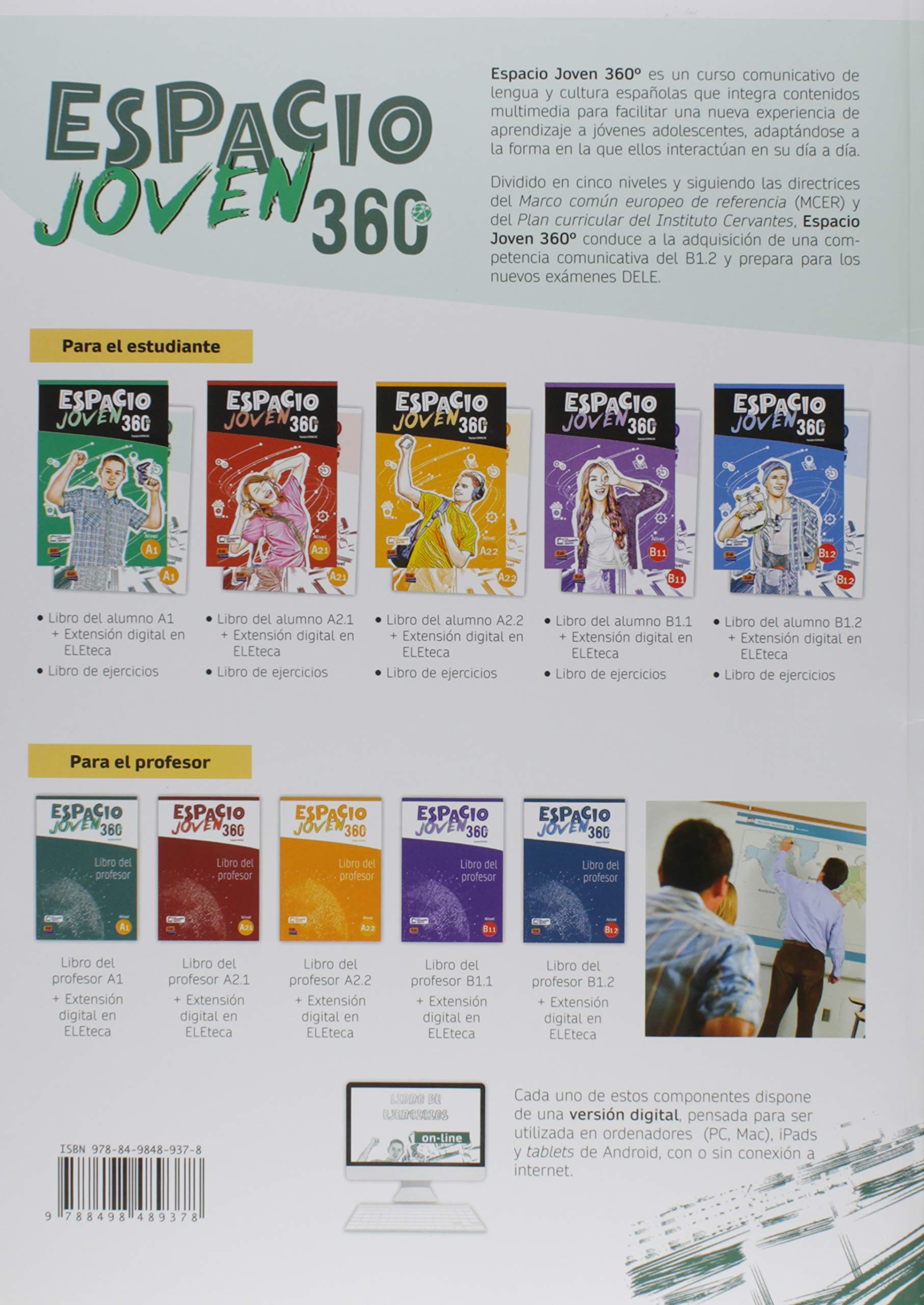 Espacio Joven 360 A1 Libro de ejercicios + Audio descargables