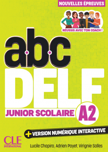 ABC DELF A2 Junior scolaire 3eme edition Livre + Audio et version numerique