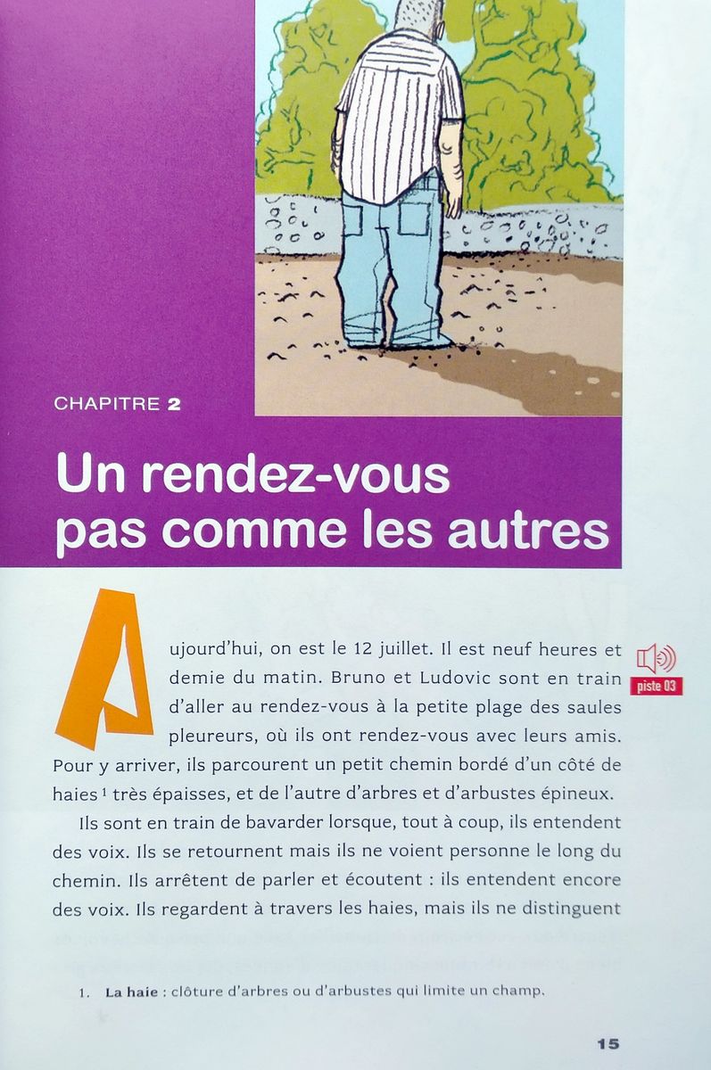 Lire et s'entrainer A1 Enigme en Perigord + audio
