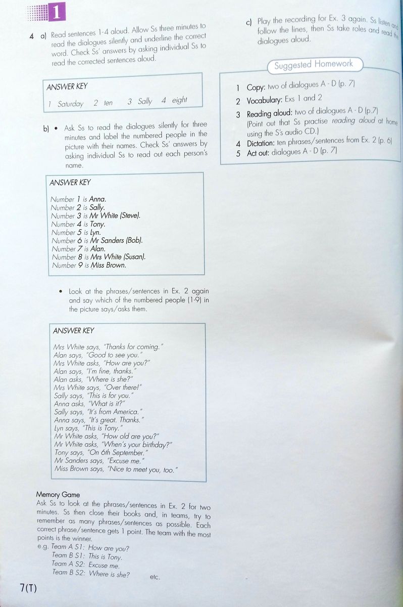 Click On 1 Teacher's Book