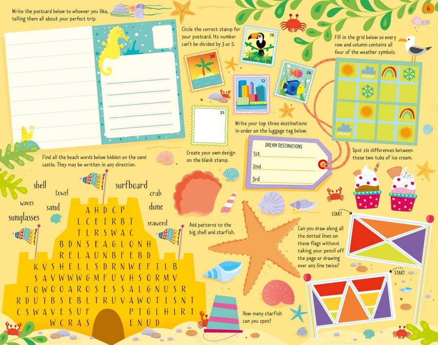 Holiday Activities Pad