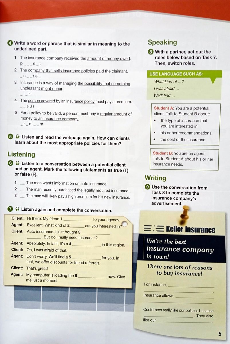 Career Paths Insurance Teacher's Guide, Student's Book with Digibook and Online Audio