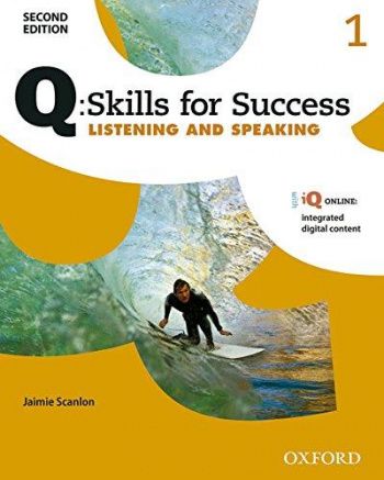Q Skills for Success Listening and Speaking (2nd Edition) 1 Student Book with iQ Online