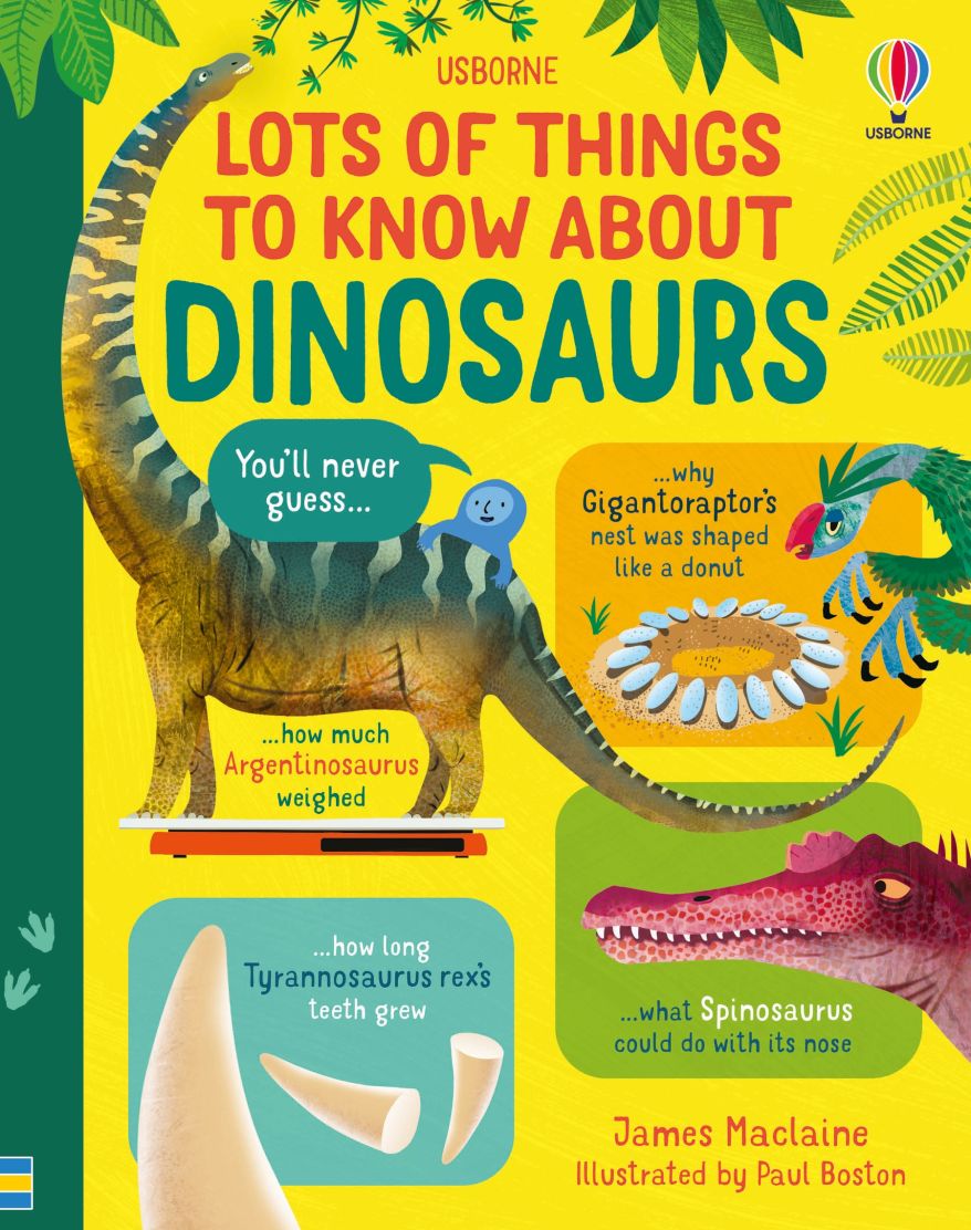 Usborne Lots of Things to Know About Dinosaurs