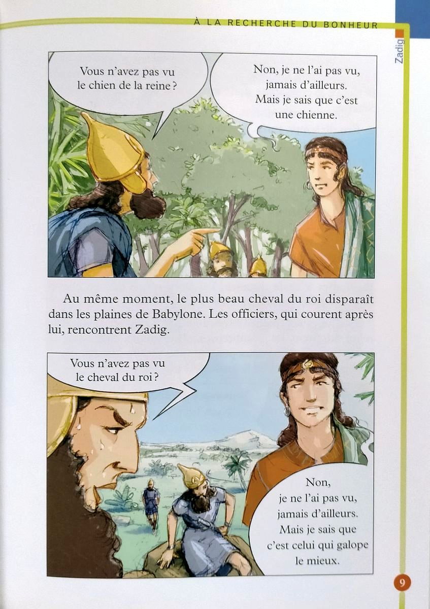 Lecture En Francais Facile 4 Zadig