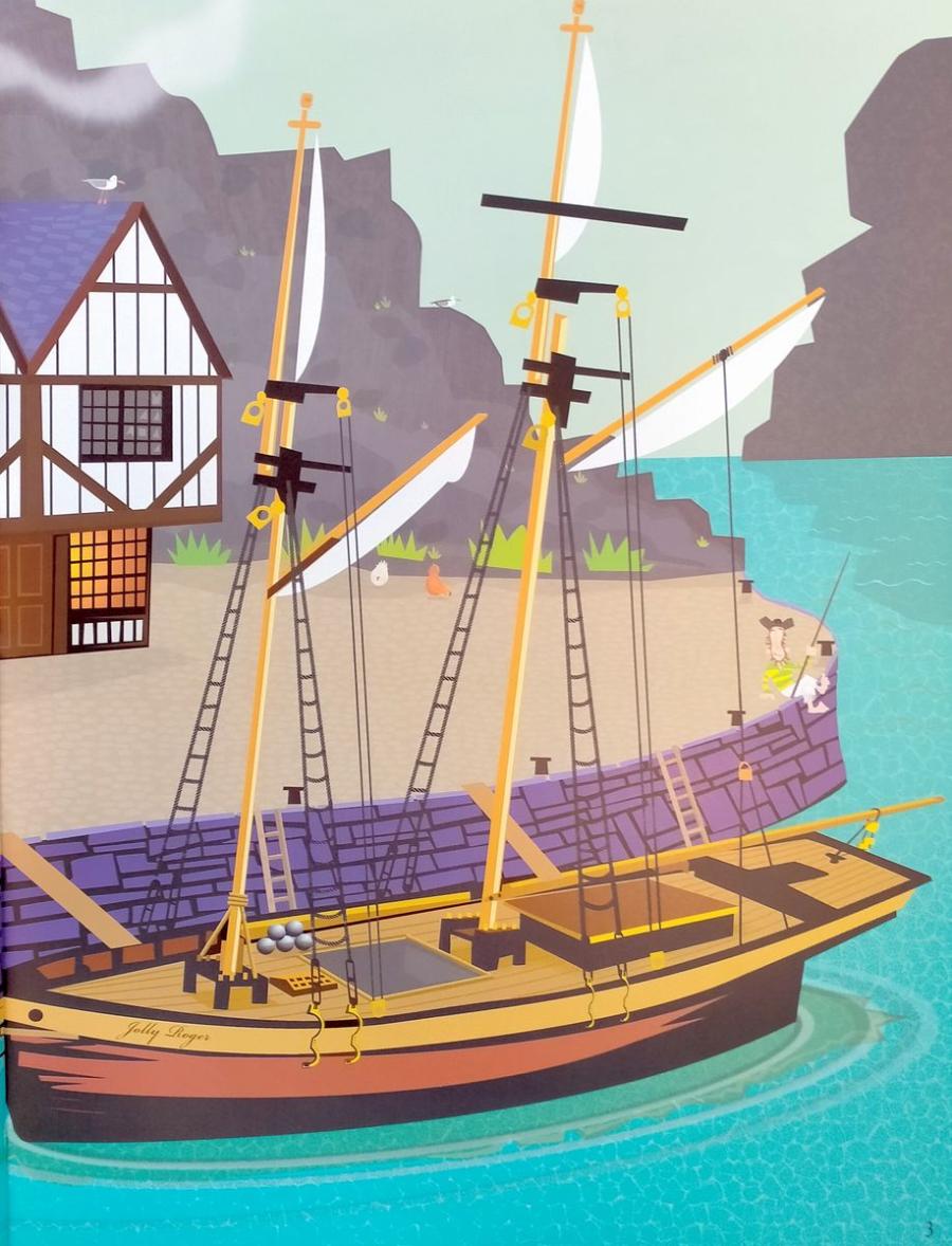 Usborne Activities Pirate Sticker Book