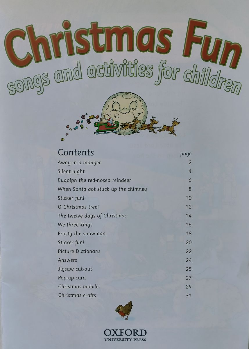 Christmas Fun Songs and Activities for Children + CD