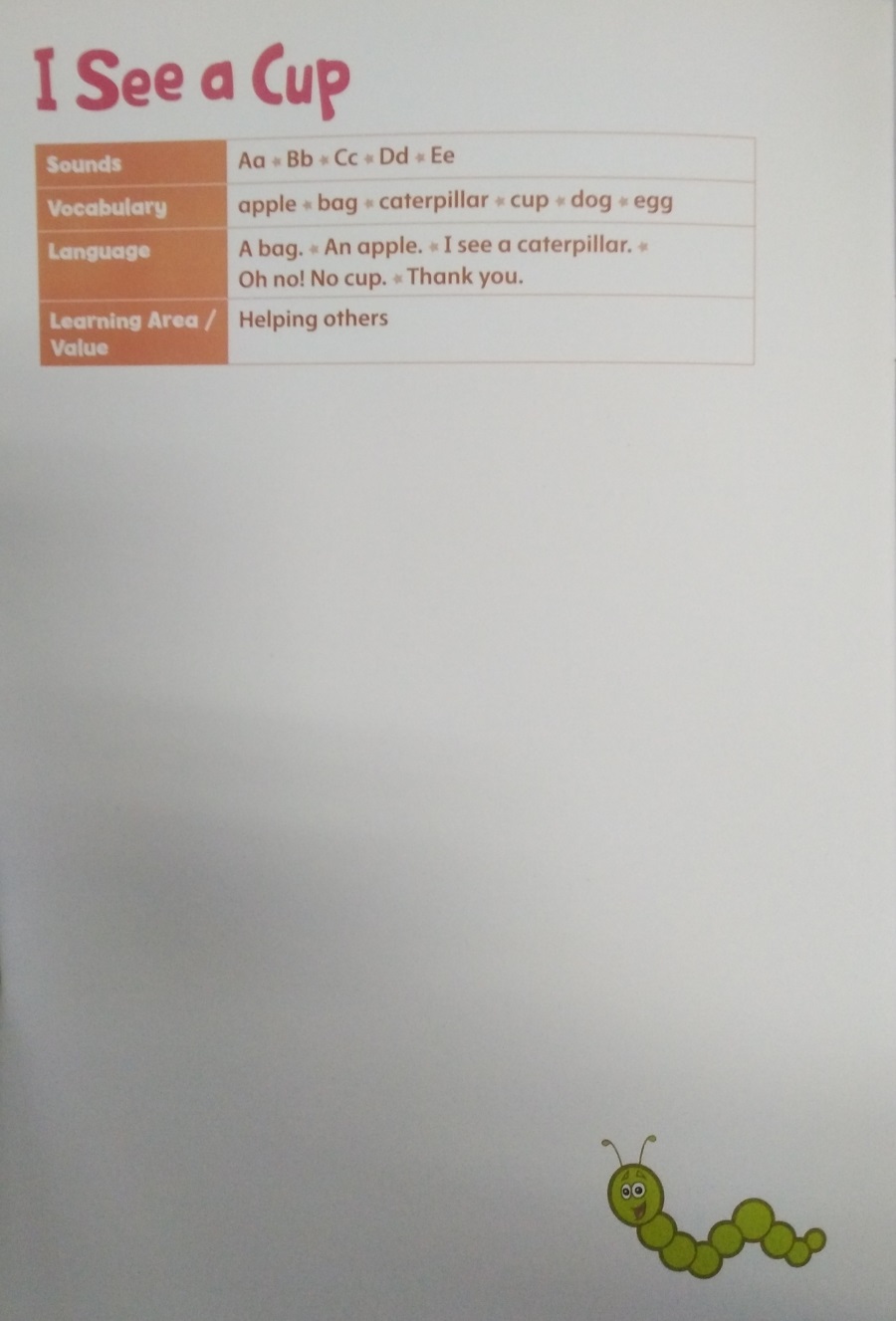 Reading Stars 1 I See a Cup