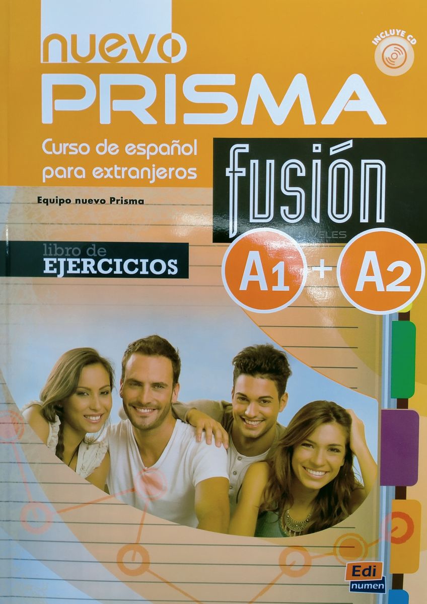Nuevo Prisma Fusion A1-A2 Libro de ejercicios + CD