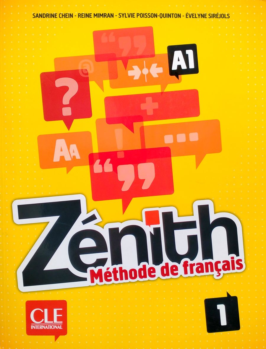 Zenith 1 Livre de l'eleve + DVD-ROM
