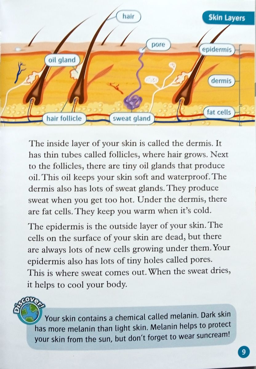 Oxford Read and Discover 6 Your Amazing Body with Audio Download (access card inside)