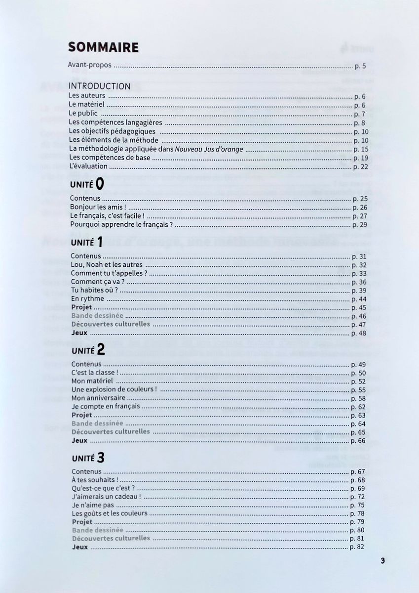 Nouveau Jus d'orange 1 A1.1 Guide pedagogique