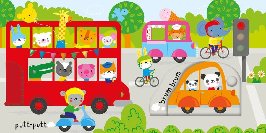 Usborne Slide and See Things That Go