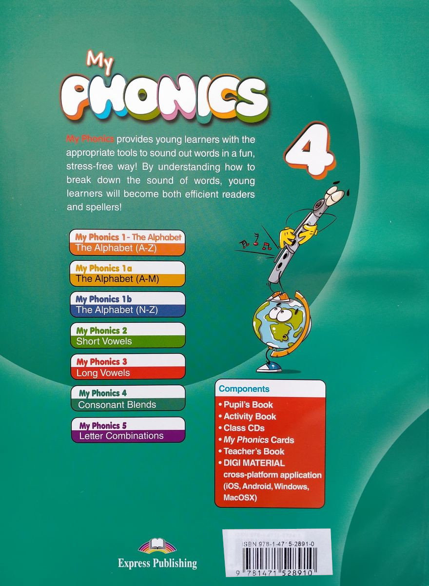 My Phonics 4 Pupil's Book Digibook Application
