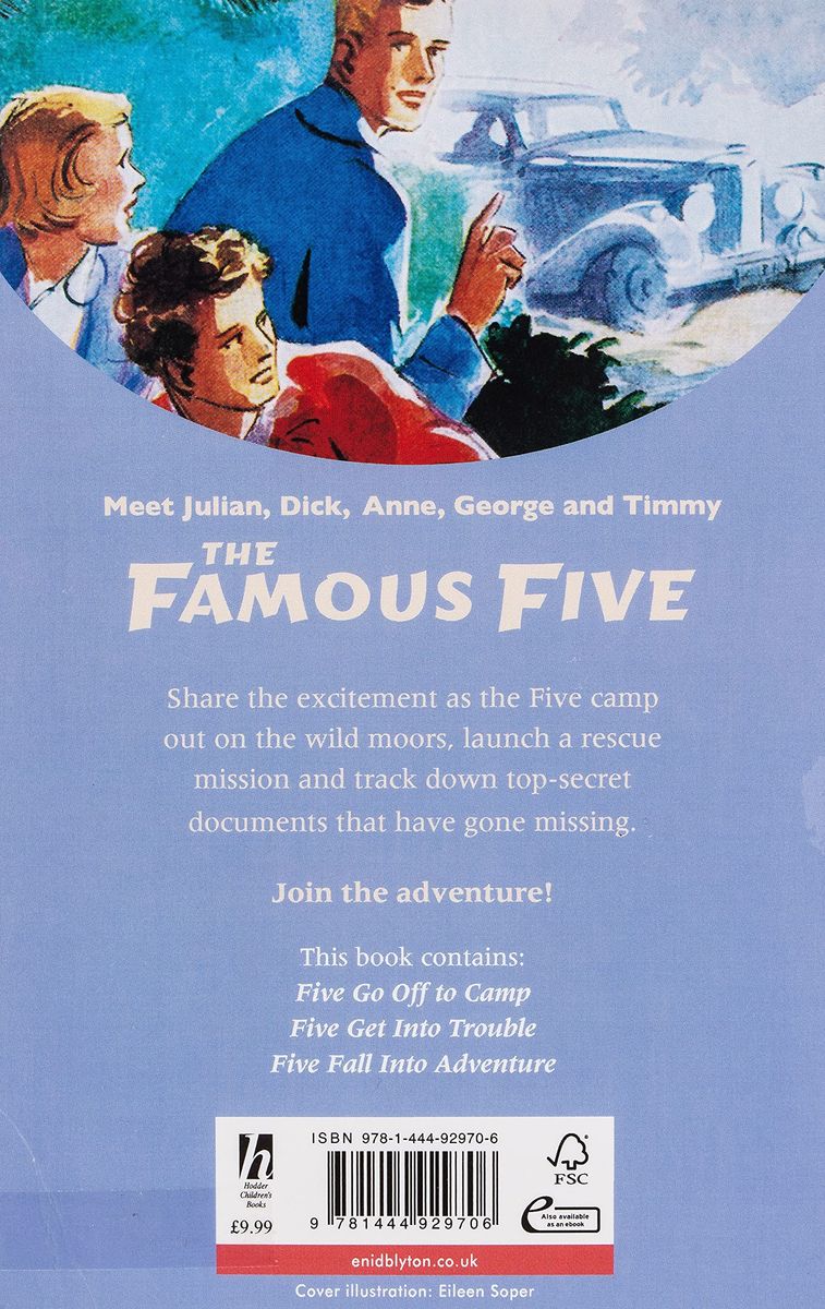 The Famous Five Collection 3: Books 7-9