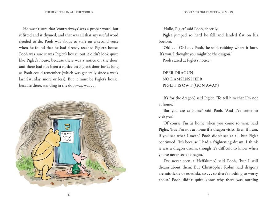 Winnie-the-Pooh The Best Bear in all the World