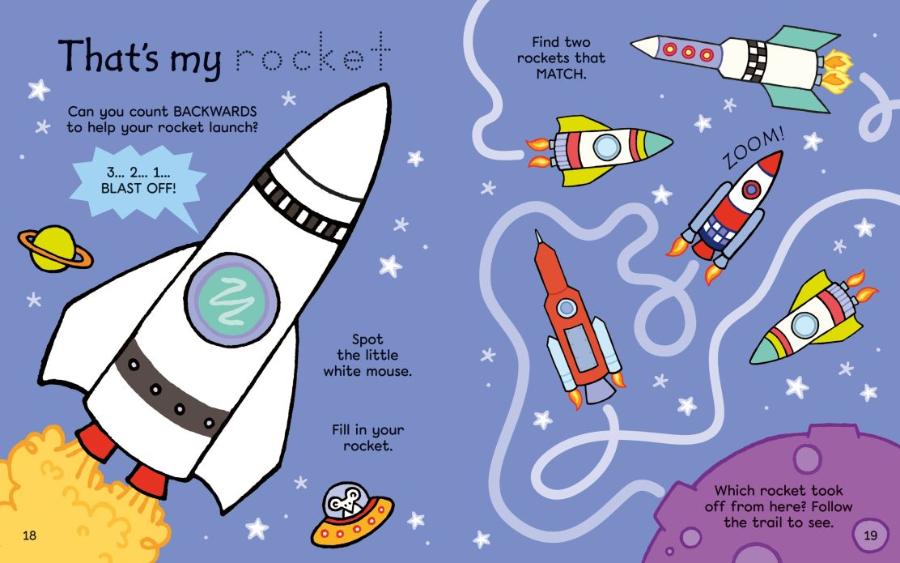 Usborne That's not my Things That Go Activity Book