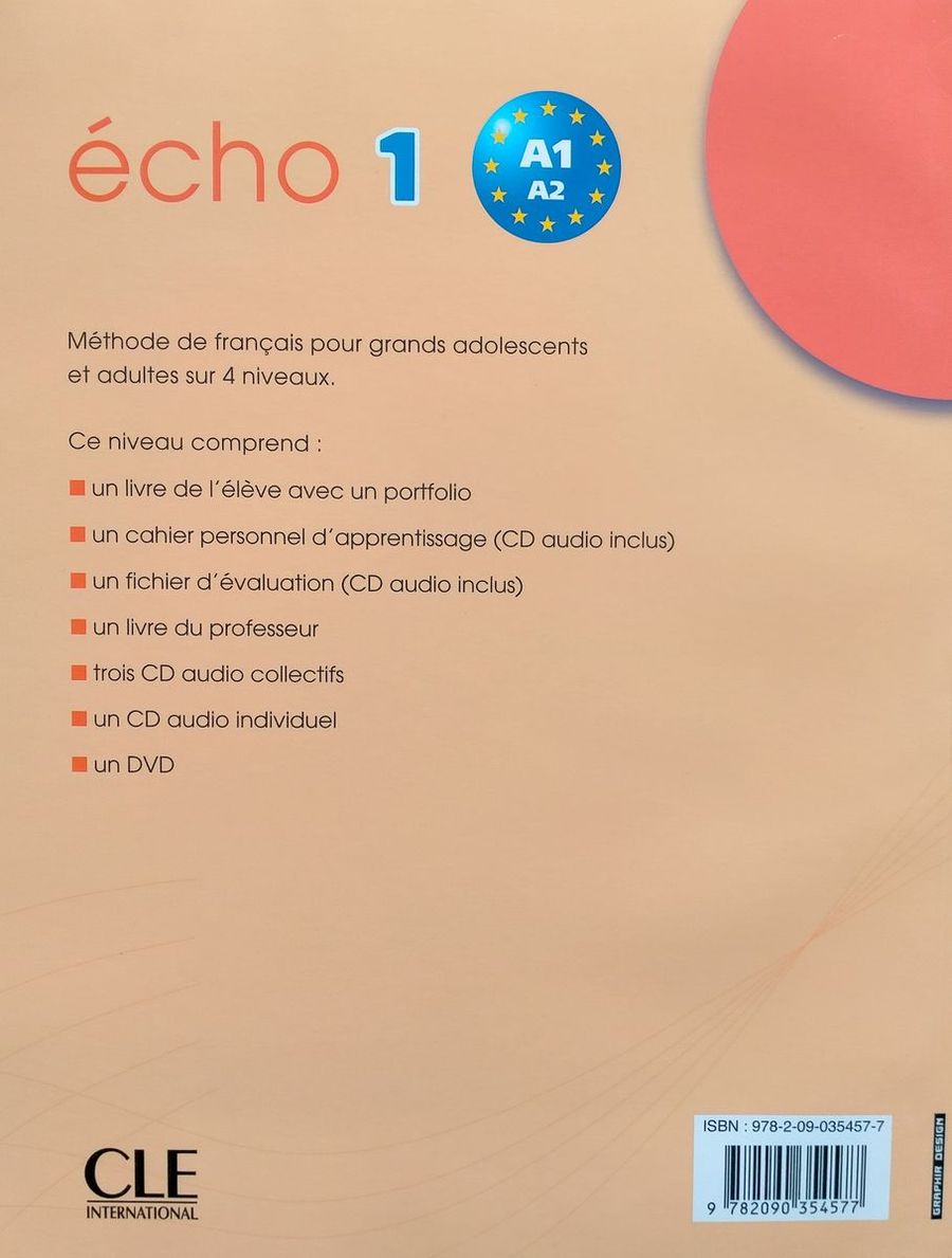 Echo 1 Livre