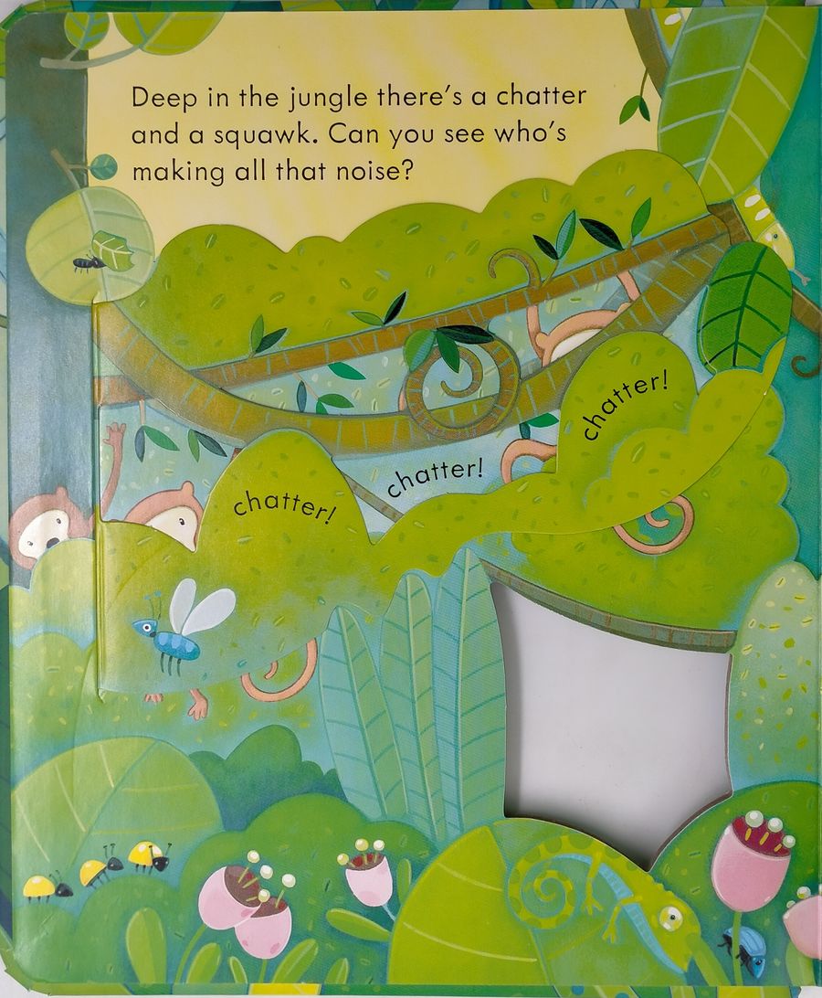 Usborne Peep Inside the Jungle