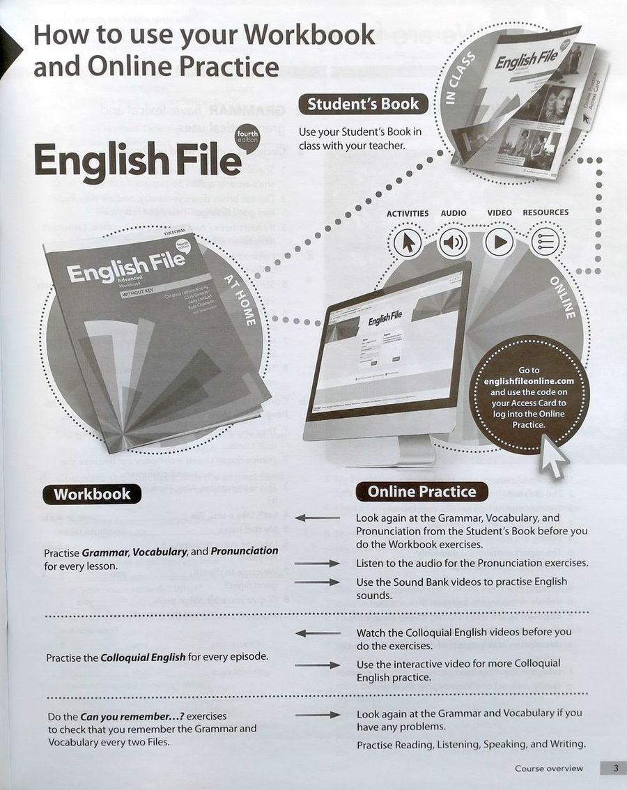 English File (4th edition): Advanced  Workbook with key