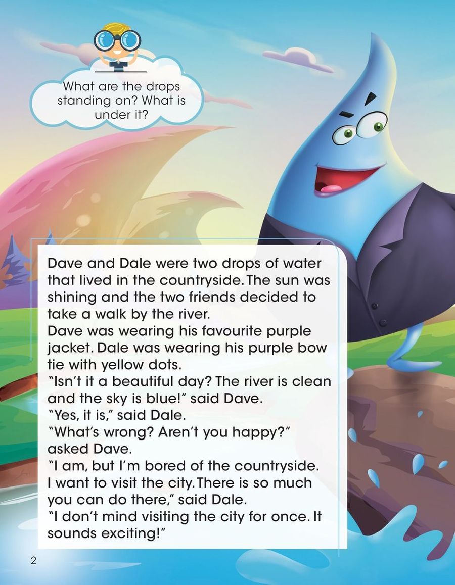 Short Tales 5 Two Little Drops of Water Student's Book with Digibook