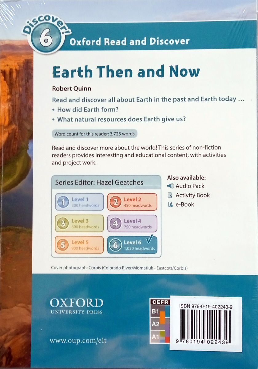 Oxford Read and Discover 6 Earth Then and Now with Audio Download (access card inside)