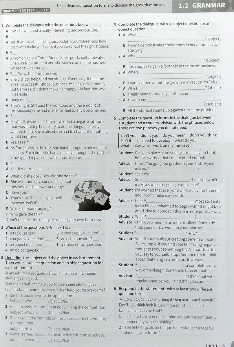 Life Vision: Advanced Workbook