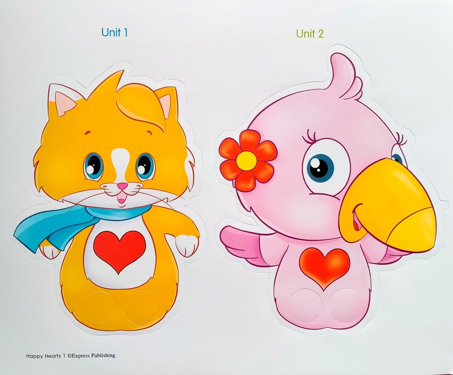 Happy Hearts 1 Pupil's Book with Stickers, Press Outs & Multi-ROM