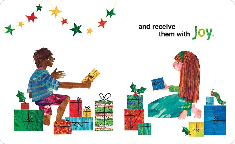 Happy Christmas from The Very Hungry Caterpillar