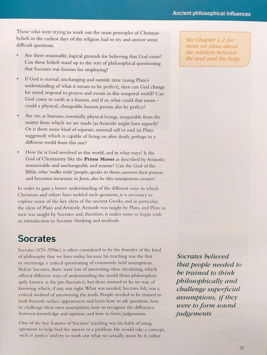 Oxford A Level Religious Studies for OCR: AS and Year 1 Student Book Christianity, Philosophy and Ethics