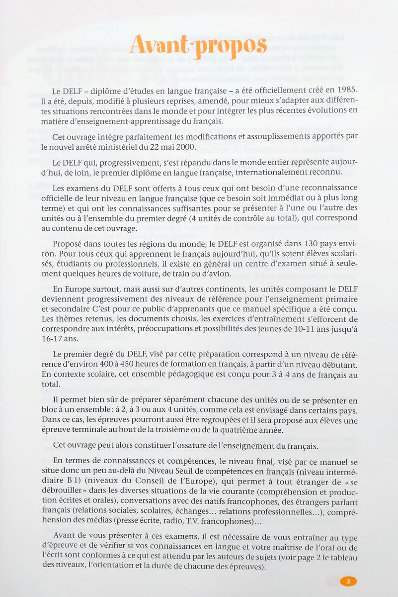 DELF A1-A2-A3-A4 250 Activites Livre + corriges