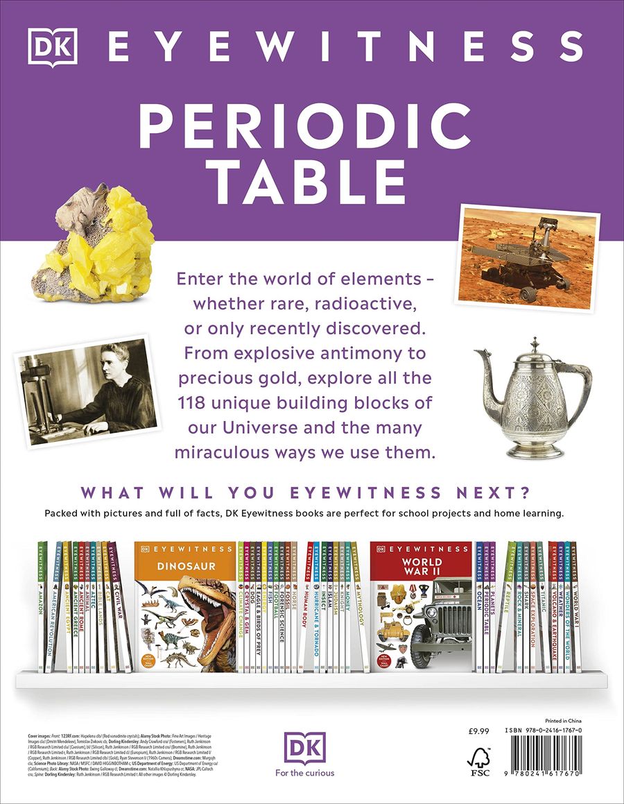DK Eyewitness Periodic Table