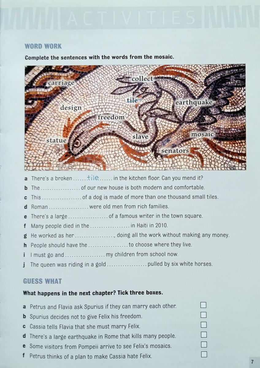 Dominoes 3 The Vesuvius Mosaic