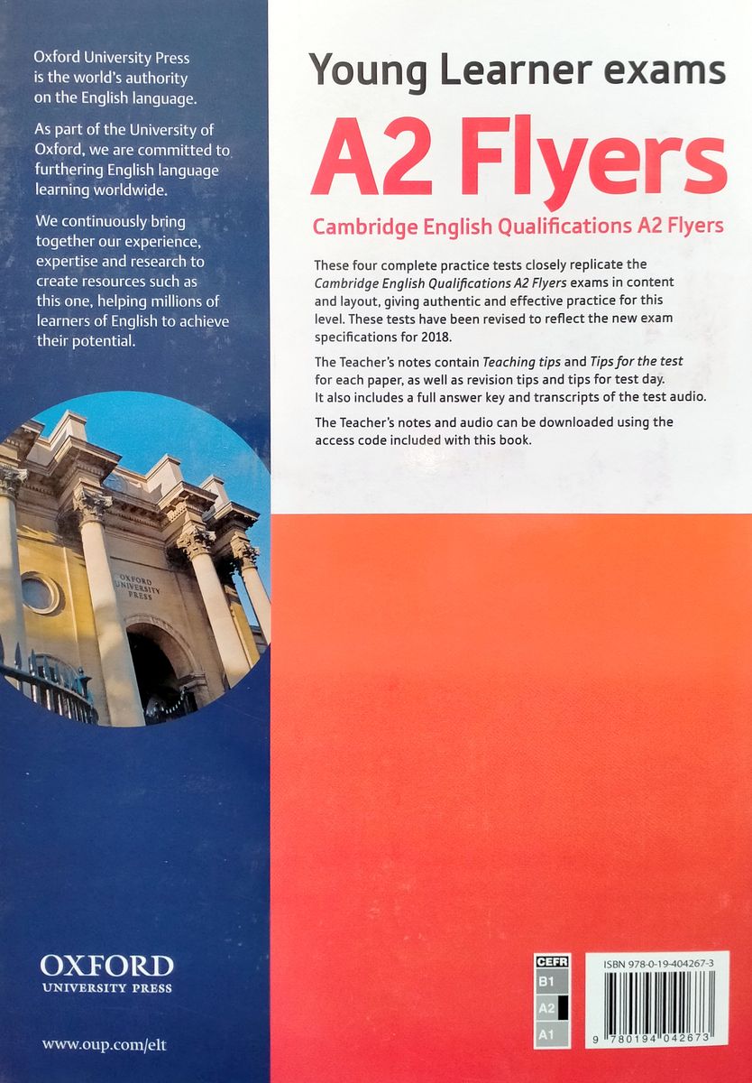Cambridge English Qualifications Young Learners Practice Tests A2 Flyers with Downloadable and Teachers' Notes
