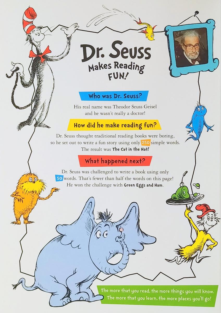 Dr. Seuss Green Eggs and Ham