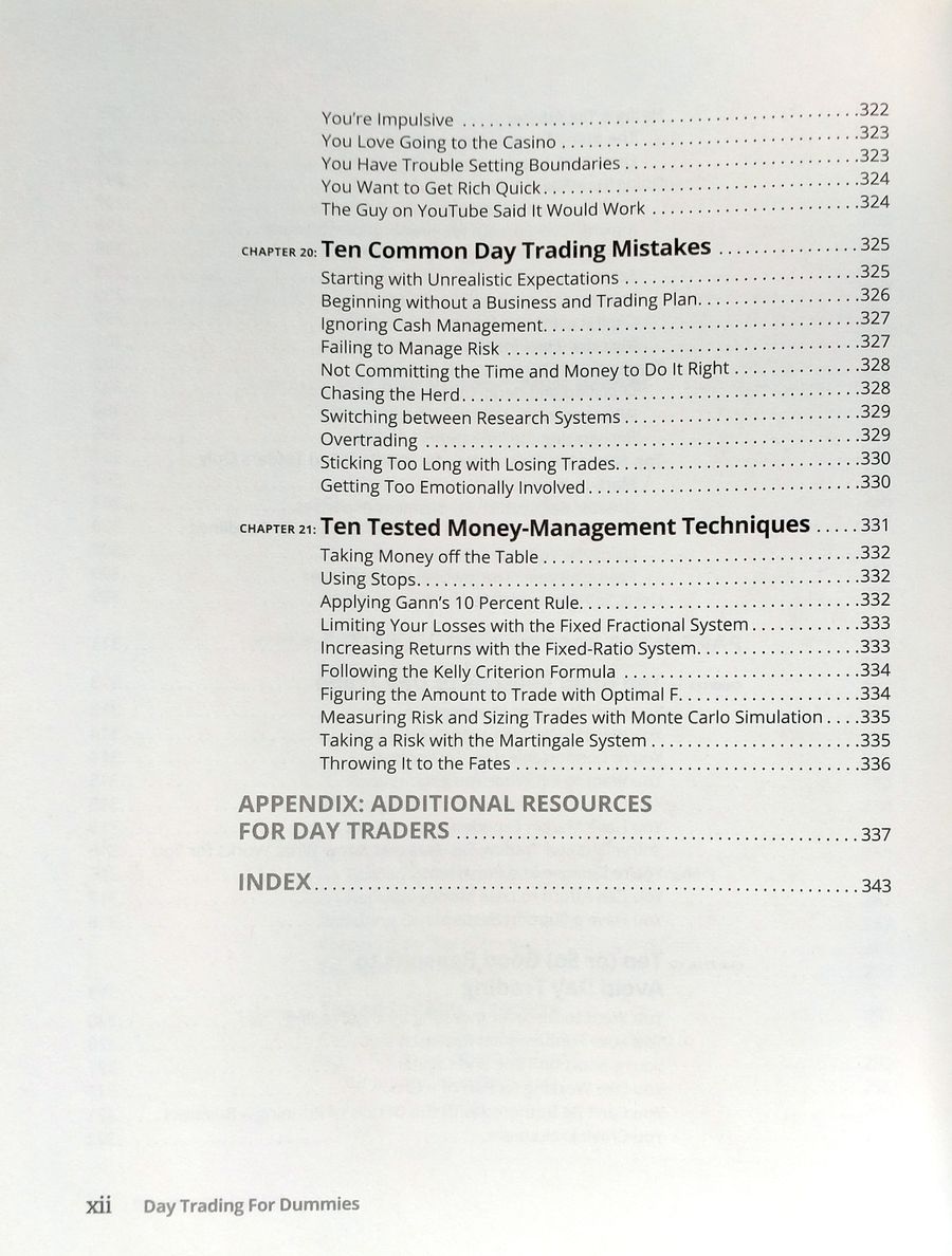 Day Trading For Dummies