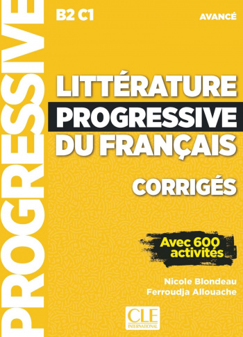 Litterature Progressive du Francais Avance B2-C1 Corriges (Ответы)